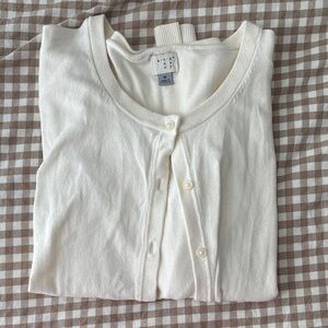 a new day Cream Cardigan Sweater